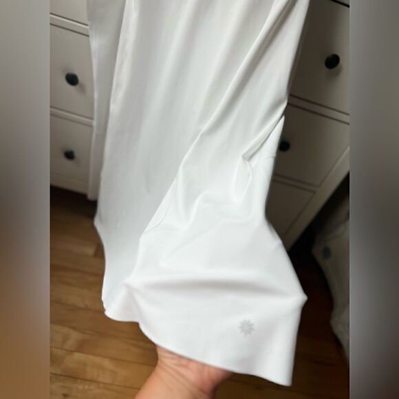NWT ATHLETA Ace Tennis Dress in White Flare Short Pockets Athletic Size 3X /1X - Picture 13 of 17
